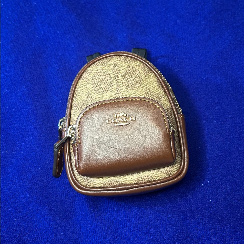Coach Mini Backpack Keychain